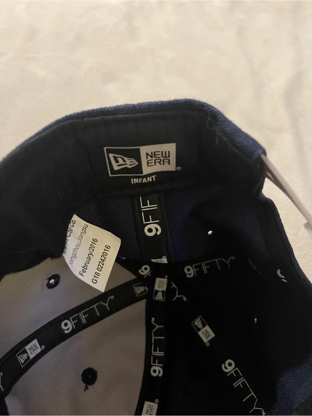 New Era Kids Navy & Gray Dallas Star Fitted Cap